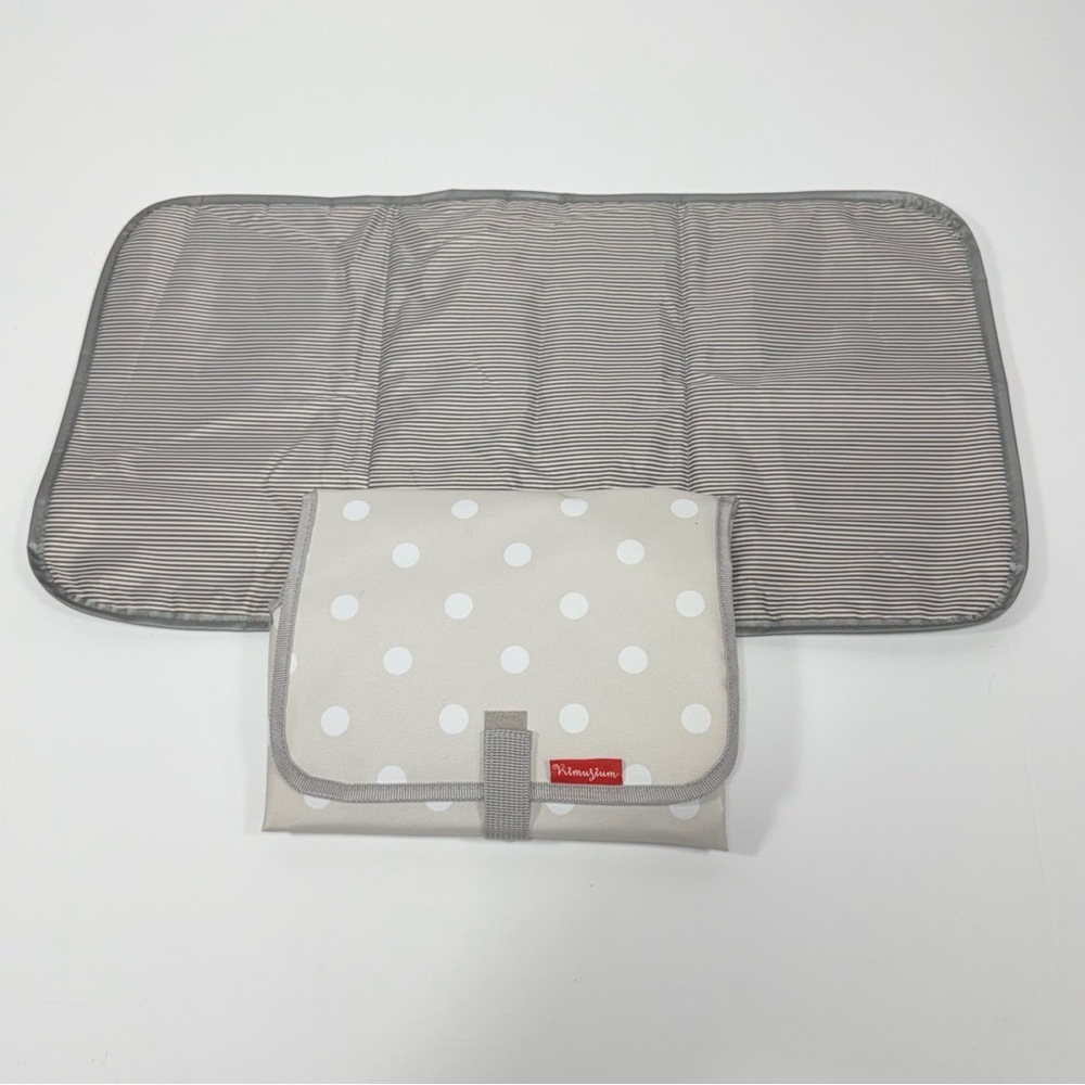 Portable Travel Baby Changing Pad Kimusium Polka Dot Stripe Bundle OS